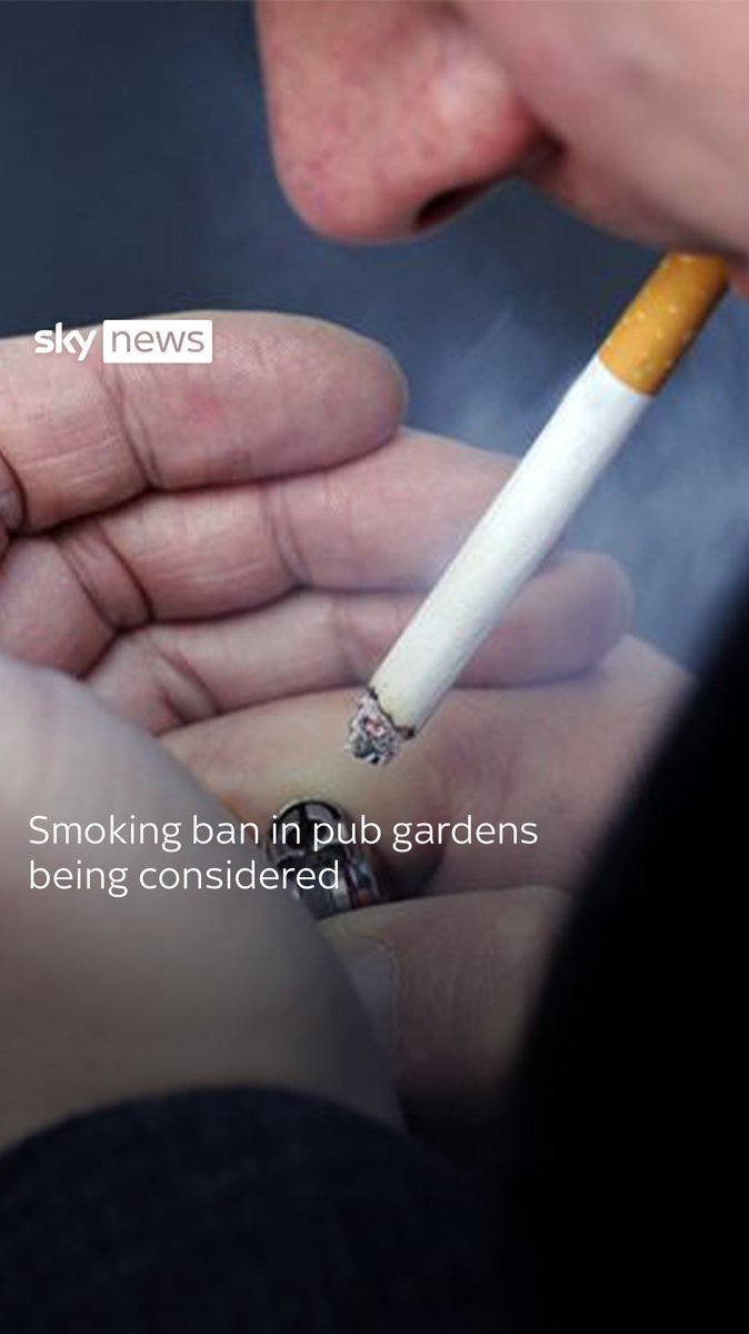 "We've got to take action to reduce the burden on the NHS". Earlier today Prime Minister Kier Starmer refused to deny reports his government is considering banning smoking in some outdoor spaces like pub gardens. Read more: