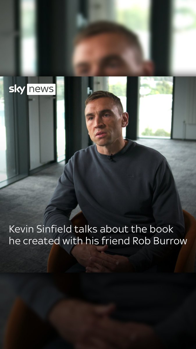 'Rob taught me how important it is to be there - no matter how tough it is' Kevin Sinfield talks about the book he created with his friend Rob Burrow