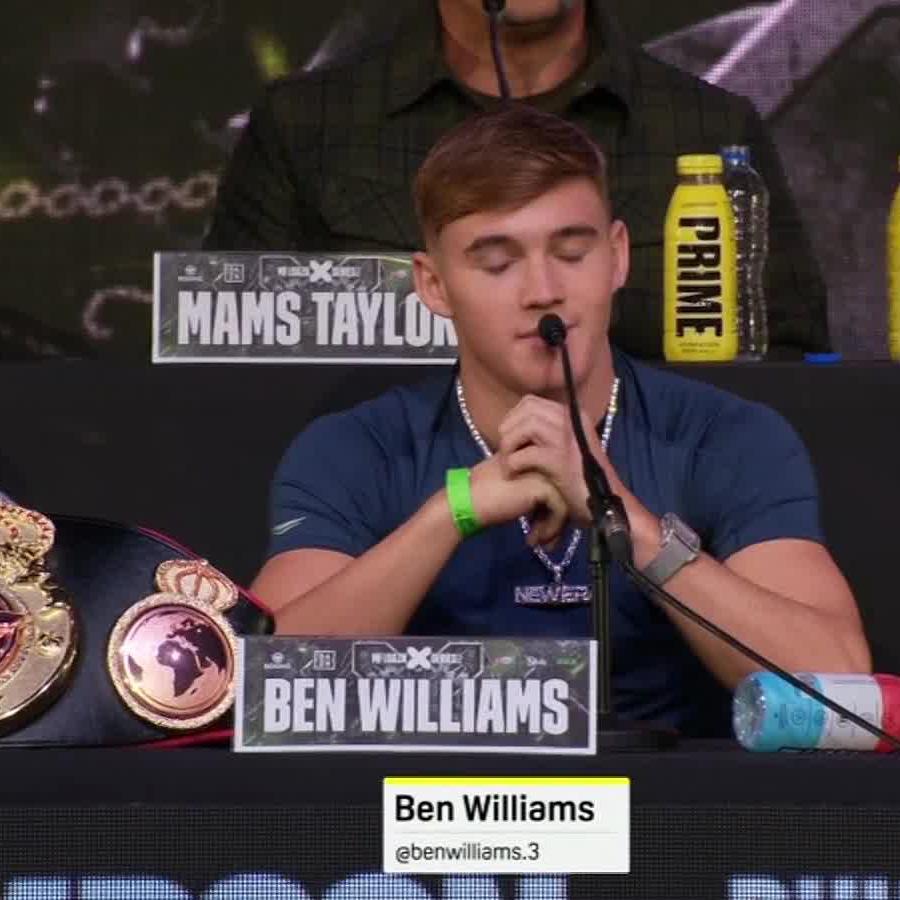 Welcome to Ireland 🇮🇪 Ben Williams and Warren Spencer ready for it all on Saturday 🥊 | DrinkPrime |