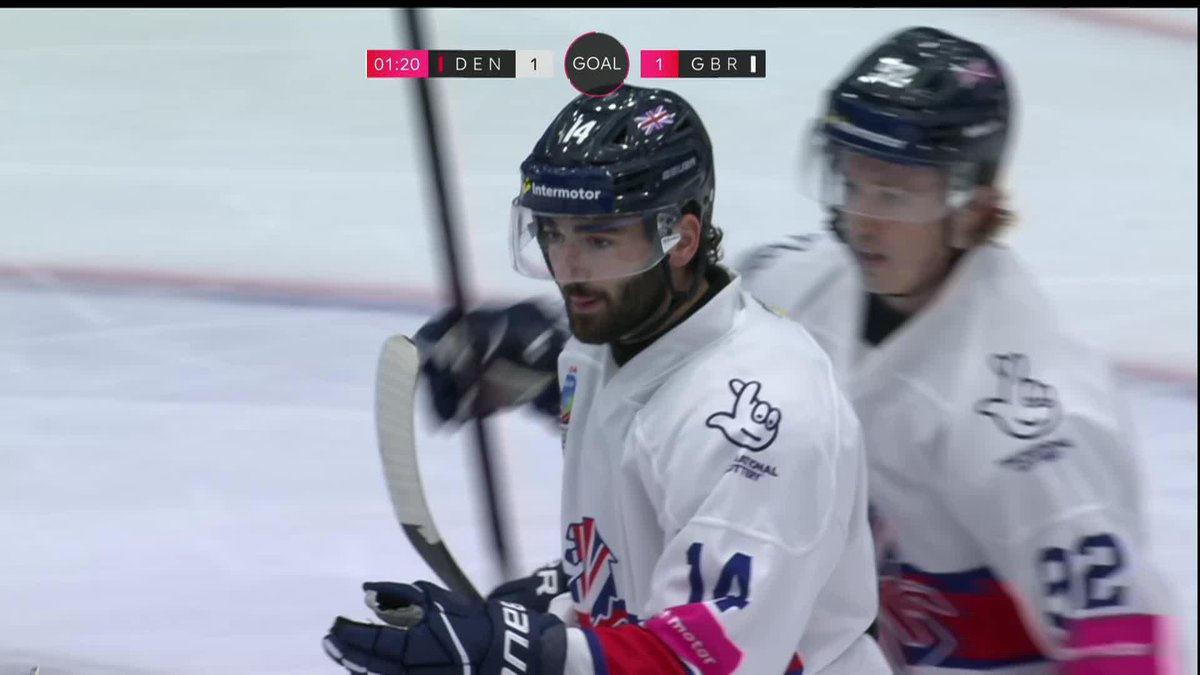 Liam Kirk delivers once again! 🙌 🚨 Team GB Ice Hockey level it up against Denmark! 🇬🇧