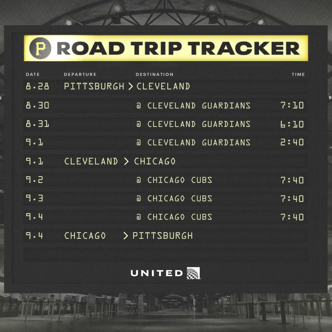 Pittsburgh ➡️ Cleveland ➡️ Chicago