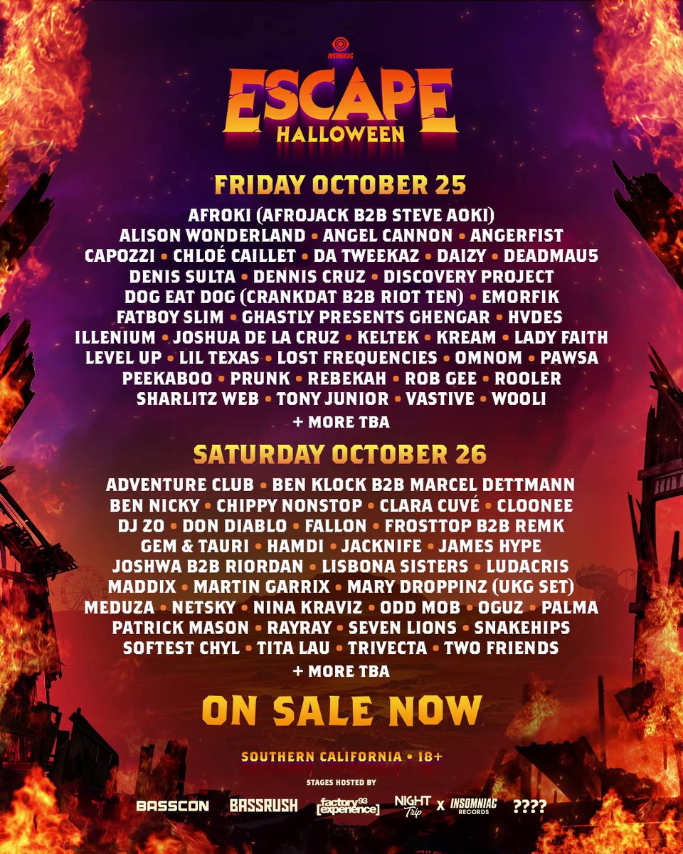 👹 For those too fearful to face the darkness twice... #EscapeHalloween Single-Day Passes On Sale NOW! 🔥 → Tag a friend you can't wait to experience the depths of horror with. ⤵️