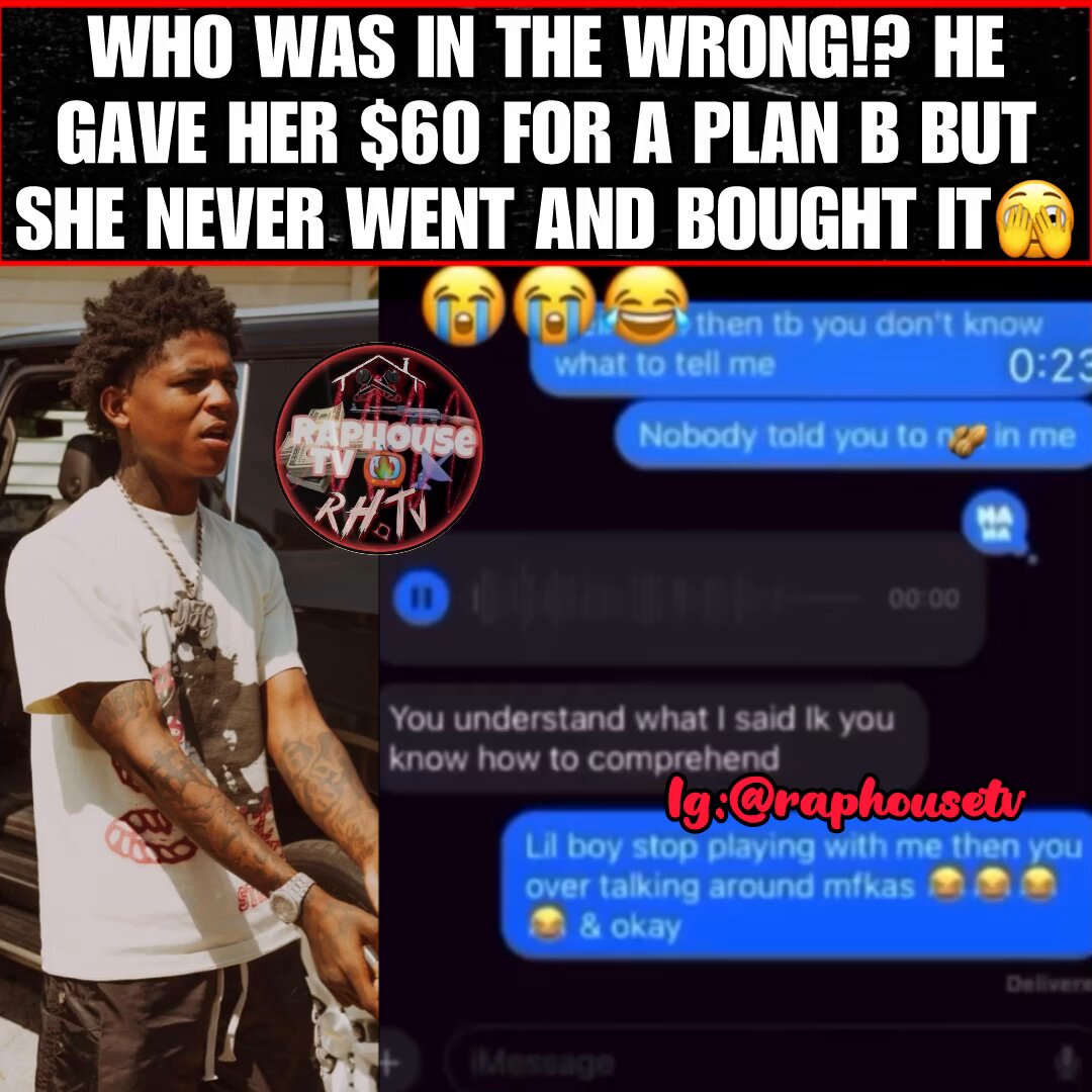 Who was in the Wrong?? He gave her $60 for a Plan B But she never went &amp; bought it 🫣
