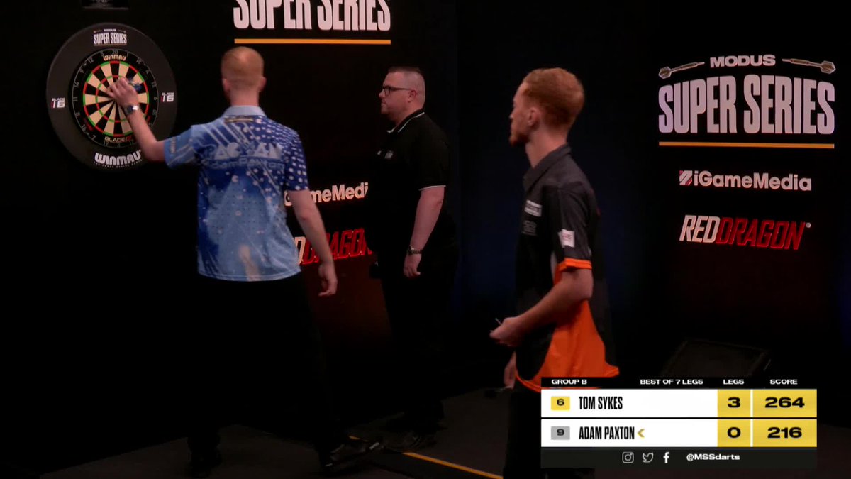 TOM SYKES GOES NUTS!!!!!!!!😱😱😱 Sykes has just gone *PSYCHO* by producing a 113.43 average against his own brother!!!🔥 (they aren't actually brothers)