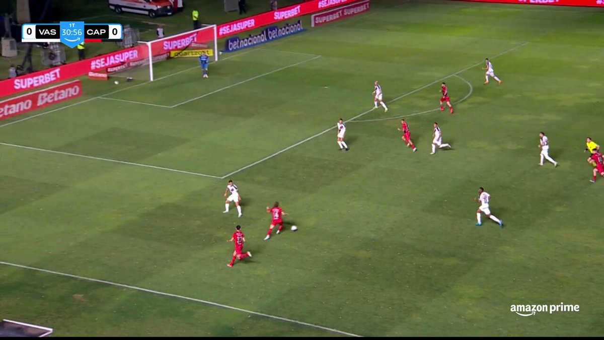 ⚽️🔴⚫️ O gol do primeiro tempo!