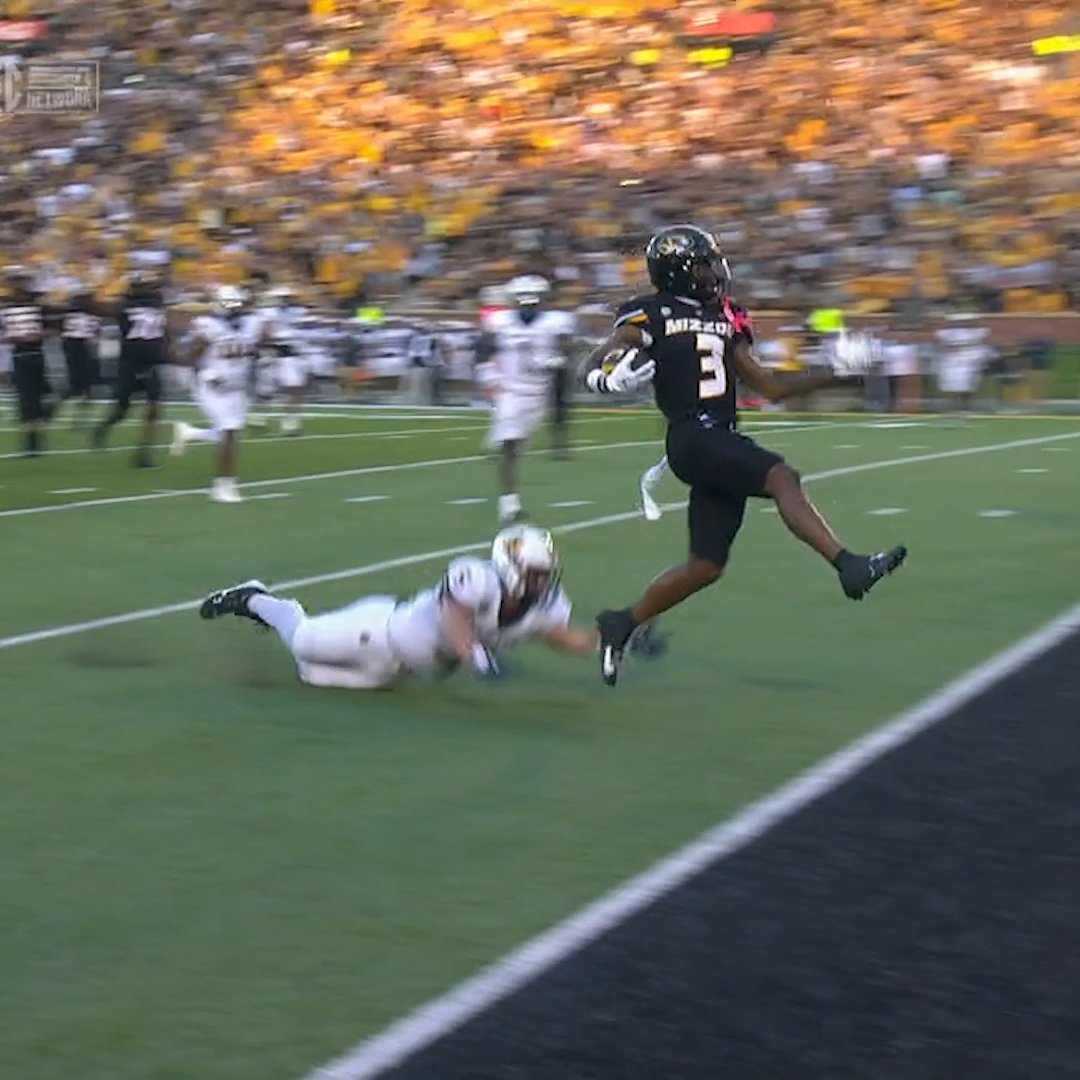 LUTHER BURDEN III HIGH STEPPING 🔥 Mizzou Football
