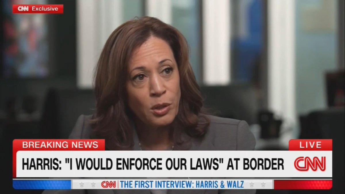 Wow!! Kamala Harris is absolutely KILLING IT in this interview!! She’s going to totally DESTROY Trump in the upcoming presidential debate!!