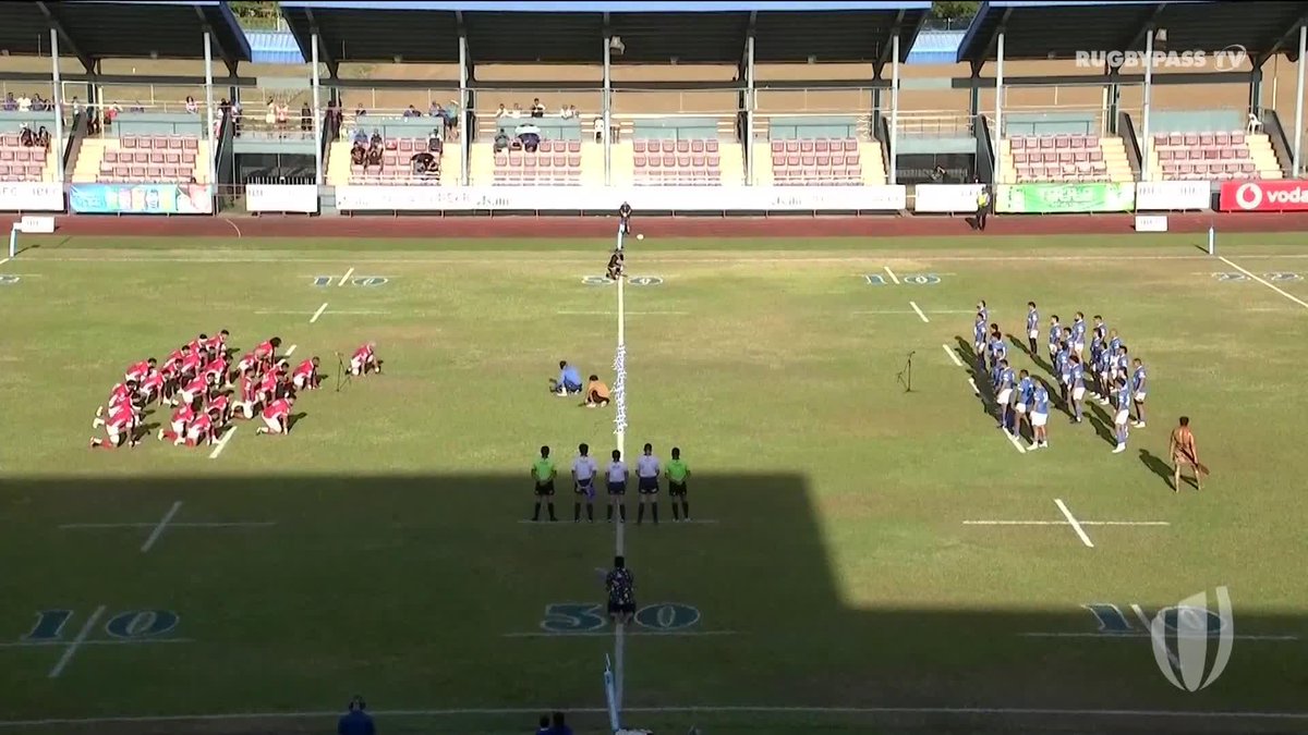 An exhilarating start to proceedings 🤝 Samoa's Siva Tau meets Tonga's Sipi Tau 🇼🇸 🇹🇴 #PacificNationsCup | #SAMvTGA