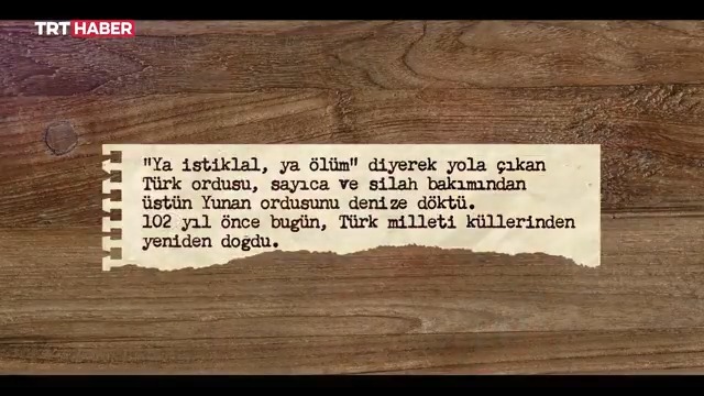 🇹🇷"Ya istiklal, ya ölüm" diyerek yola çıkan Türk ordusu, sayıca ve silah bakımından üstün Yunan ordusunu darmadağın etti. 102 yıl önce bugün, Türk milleti küllerinden yeniden doğdu... #30AğustosZaferBayramı