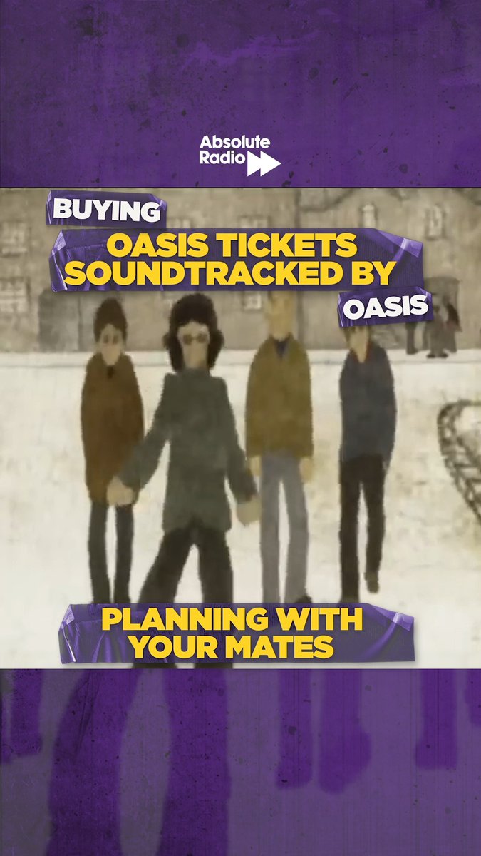 Good luck to all ye brave soldiers of the Oasis tickets queue 💪