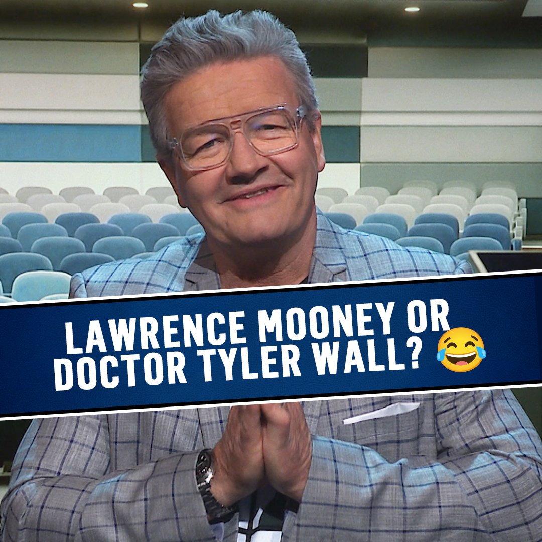 Lawrence Mooney's friend Dr. Tyler Wall, the AFL's Mindset Coach, has returned to give the clubs that missed the finals a bit of a boost 😂 #TheFrontBar