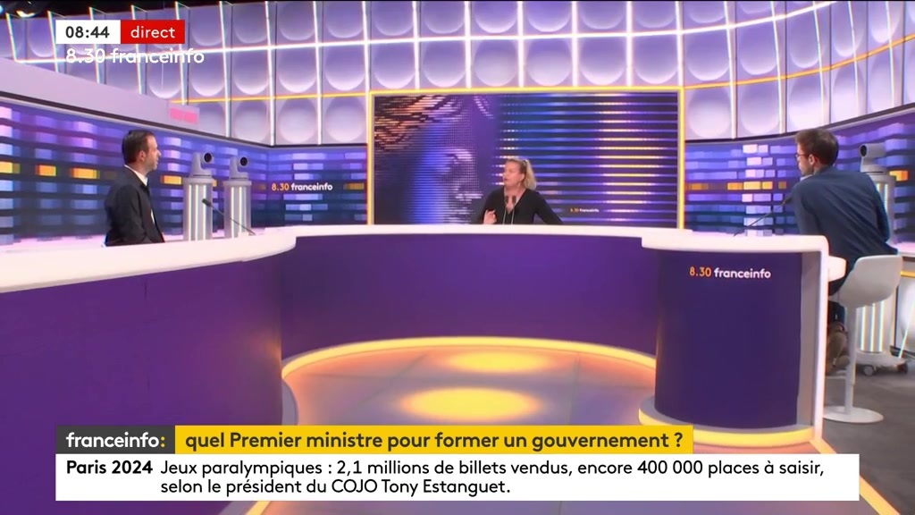 🔴➡️ "C'est Lucie Castets ou rien", dit Mathilde Panot.