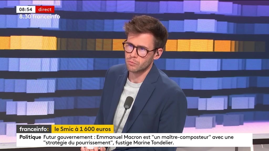 🔴 SMIC à 1600 euros ➡️ "Ça aide les petites et moyennes entreprises parce que ça augmente le carnet de commandes", dit Mathilde Panot.