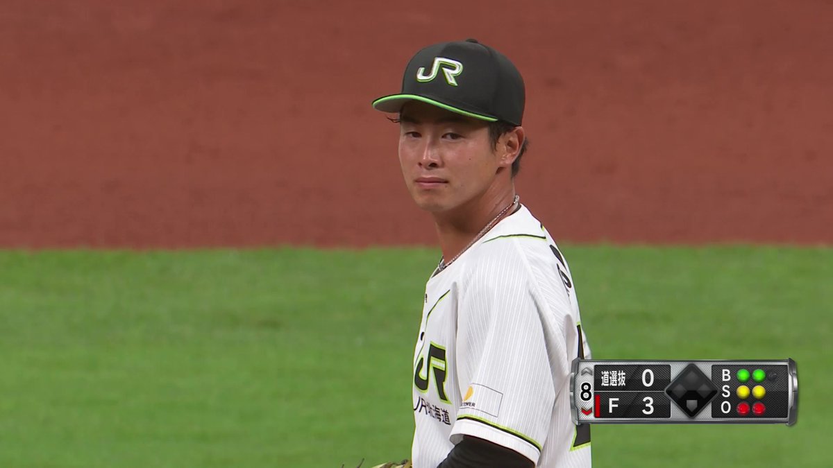 【ファーム】 堂々たる投球！🔥 💪 北海道社会人・大学選抜チーム #大崎黎 投手が三者連続三振に抑える‼⚾ #lovefighters #北海道ベースボールウィーク2024 👇ライブ配信はこちら