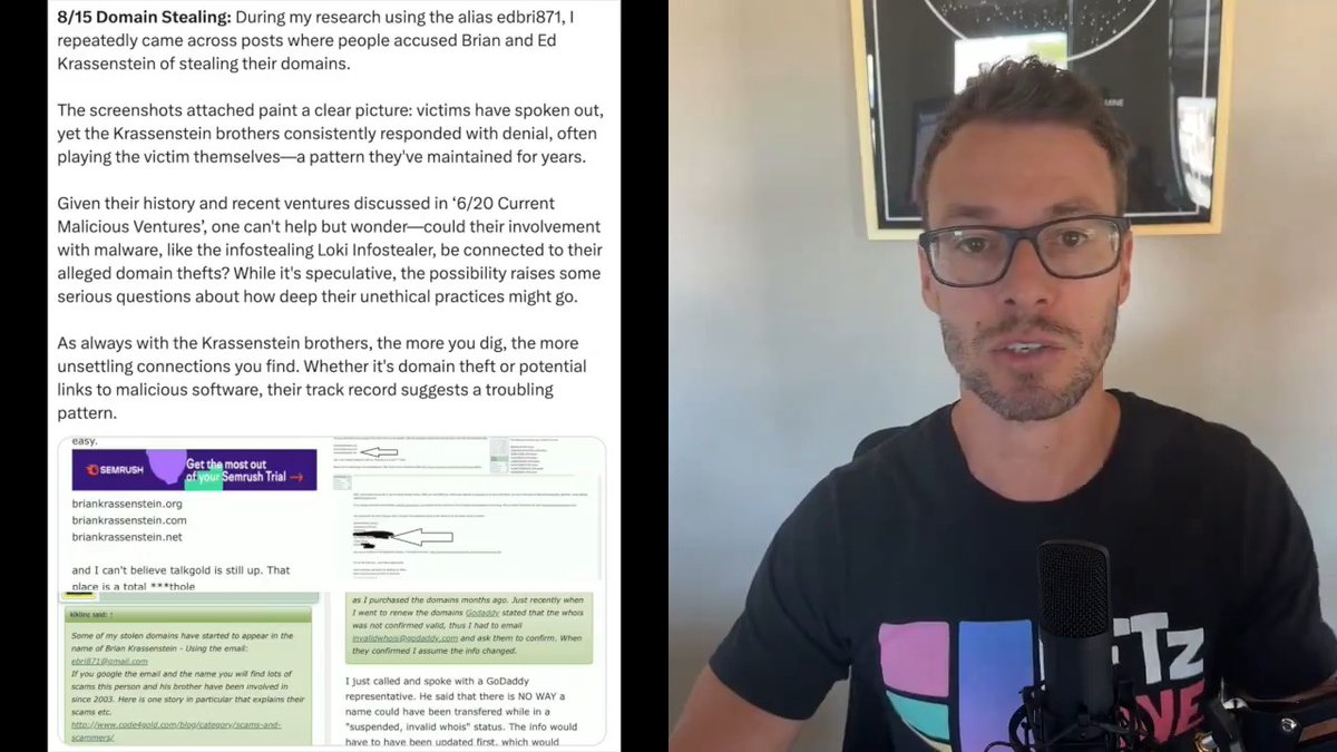 URGENT: How Out-of-Context Misinformation from Foreign Influence is Created and Spread on X (Please share this widely—too often, lies spread like wildfire while the truth withers in the shadows.) Take, for example, a recent post falsely claiming that I'm a notorious domain thief and scammer. The X user, whom I won’t name, presented screenshots of a distressed individual alleging that Ed Krassenstein and I stole his domain names. These accusations were supposedly backed by messages from an “unknown” internet forum dating back to 2008—16 years ago. Yes, on June 22, 2008, someone did claim that I had taken two of their domain names. What the X user conveniently left out, however, is that I responded to those accusations, explaining what had actually happened. Just eight days later, the person who accused us of scamming them posted the following: "I have spoken with Ed on the phone, and we have come to an agreement that we were both possibly scammed... Ed was very nice and polite over the phone and seems like a good guy. The names GJRF and ZMUL are now back with the rightful owner; they are in my account. Thank you for working with me. I will post everywhere that I have received the domain names and that it seems to have been a misunderstanding. I apologize for any trouble I have caused you and regret the way this situation was handled." The X user is counting on people not doing their due diligence to uncover the full story from 16 years ago. It took me an hour to locate it myself. Please don’t fall for defamatory material and lies spread by foreign X accounts aiming to discredit the truth. Let’s stand together against misinformation.