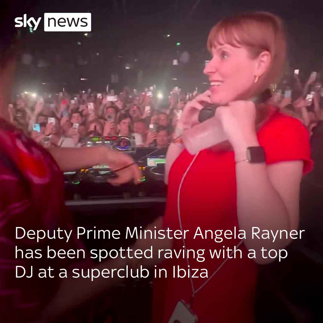 Angela Rayner dances in Ibiza. The shameless Michelle Mone procures £millions of taxpayers' money and waltzes off into the sunset. Guess which angers the right whingers more? #ToriesAreOut #ToriesGone56