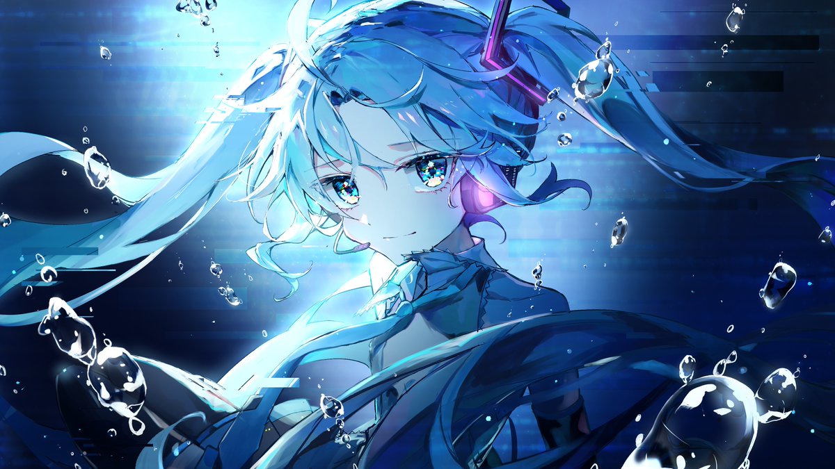 【NEW SONG】 でんしのうみ / 初音ミク niconico : Youtube : #vocaloPost