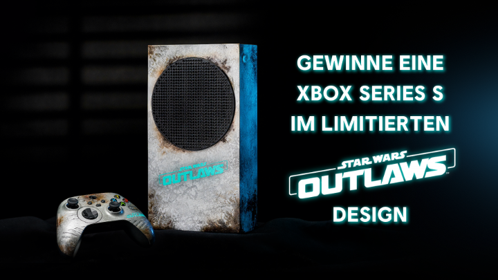 1/5 🎮 DIE SCHÖNSTE KONSOLE IM OUTER RIM ✨ Zur Feier der Veröffentlichung von Star Wars Outlaws verlosen wir eine Xbox Series S im limitierten Outlaws Design PLUS einen Xbox Code für das Hauptspiel!