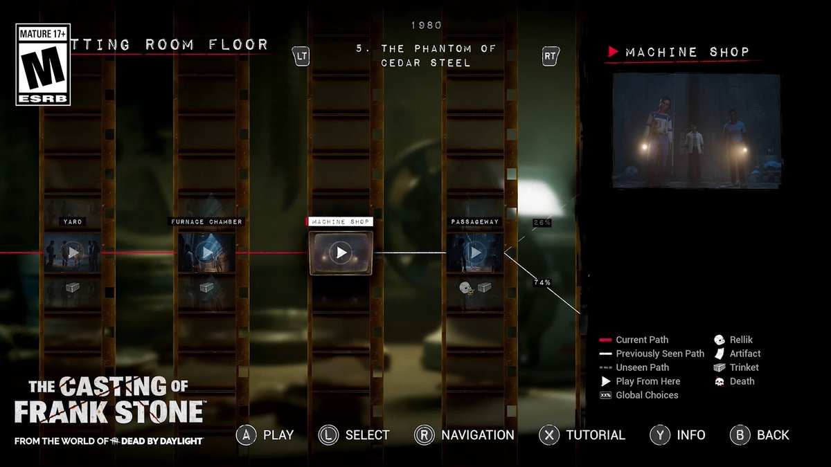 The end is just the beginning. With the Cutting Room Floor, you can return to pivotal moments to go down a different path or search for missing Collectibles. And cut! 🎬 Play the Prologue NOW with the #SteamDemo