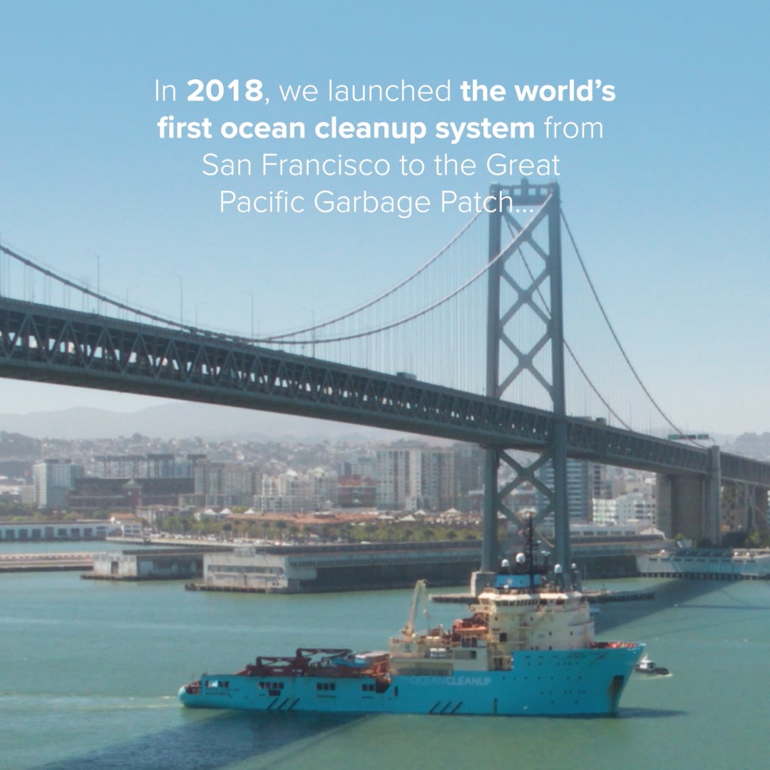 It’s been six years since we launched the world’s first cleanup system from San Francisco to the Great Pacific Garbage Patch. Next week, The Ocean Cleanup vessels return to SF with System 03, tons of trash onboard, and exciting news to share. LIVE here on X on September 6th at 9 PM (CEST) | 3 PM (EST) | 12 PM (PDT).