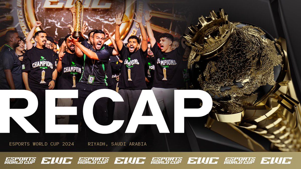 In order to be the best you must defeat the best. These were moments where we crowned our #EsportsWorldCup 2024 Champions 🎊