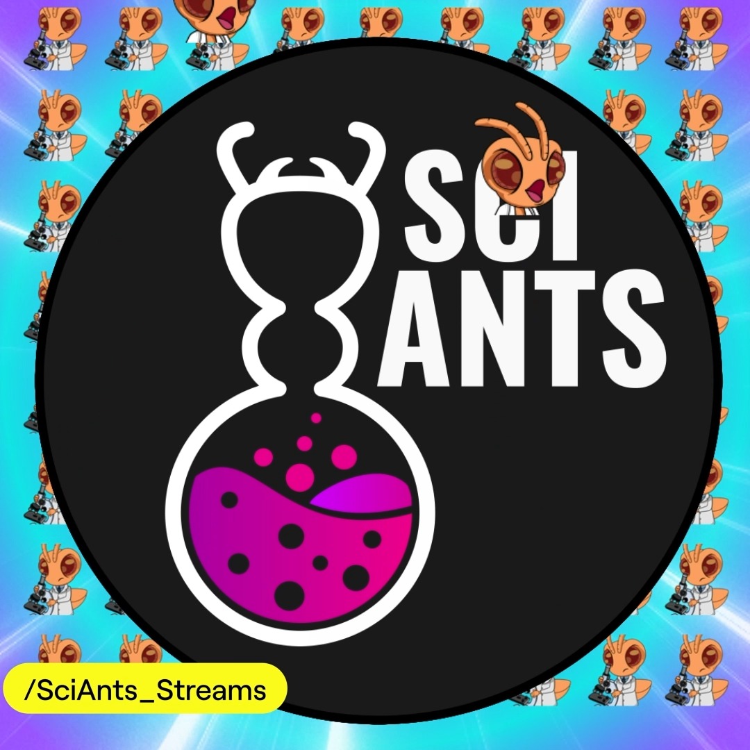 A duo who believes Science is for everyone, please welcome newest Twitch Ambassador SciAnts! 🧪