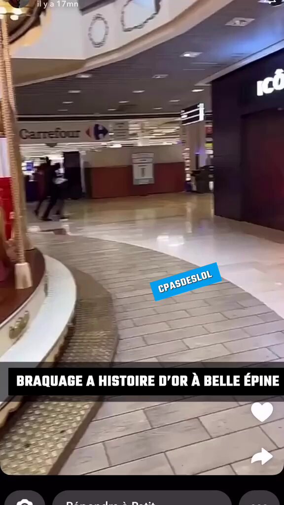 Ce vendredi matin, un braquage s'est déroulé à la bijouterie Histoire d'Or, située dans le centre commercial Belle Épine à Thiais (Val-de-Marne). Les malfaiteurs ont pris la fuite avec un butin estimé à environ 400 000 euros. (Actu17)