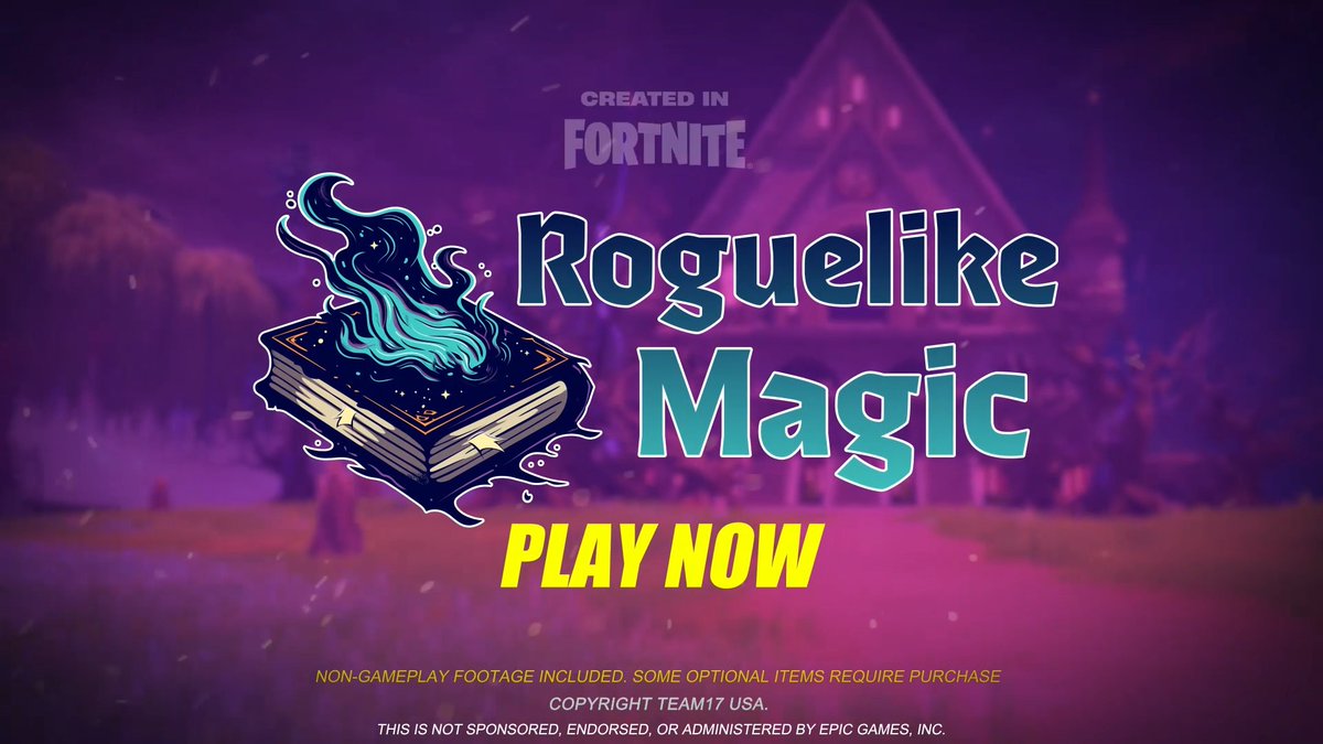 Very magical ✨ very roguelike ✨ Survive the dungeon, power up your build, and take down all the bosses in Roguelike Magic by Team17 🏝️: 9996-0287-9937