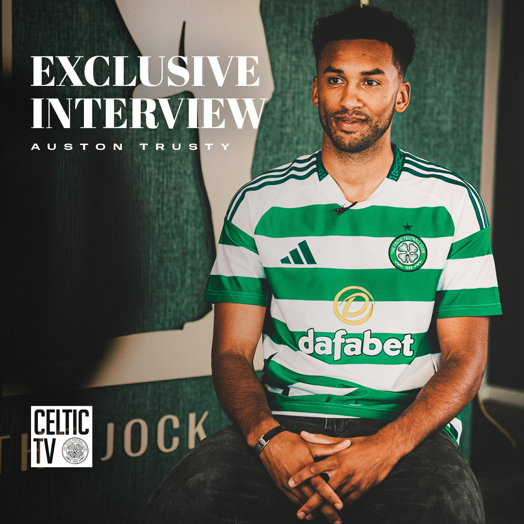 🗯 "It’s a dream come true to join this club and such a massive organisation." Watch Auston Trusty's first interview as a #CelticFC player in full on Celtic TV 🍀🇺🇸
