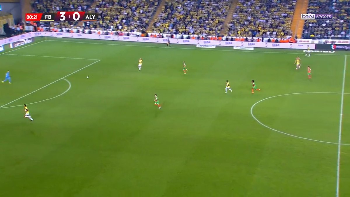 🇹🇷 "Ne mutlu Türküm diyene!" 🟡🔵 Fenerbahçe tribünlerinden anlamlı sekans! #FBvALY #beINSPORTS #TrendyolSüperLig