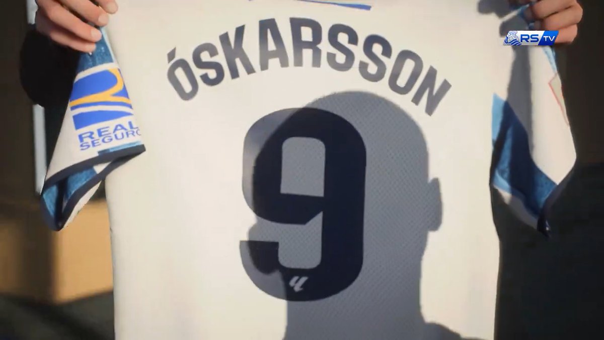 🎮 FC. Temporada 2024/25. 🎯 Delantero. 9⃣ Orri Óskarsson. ✅ Fichaje completado. 🇮🇸 Velkominn, Orri! #ÓskarssonTxuriUrdin
