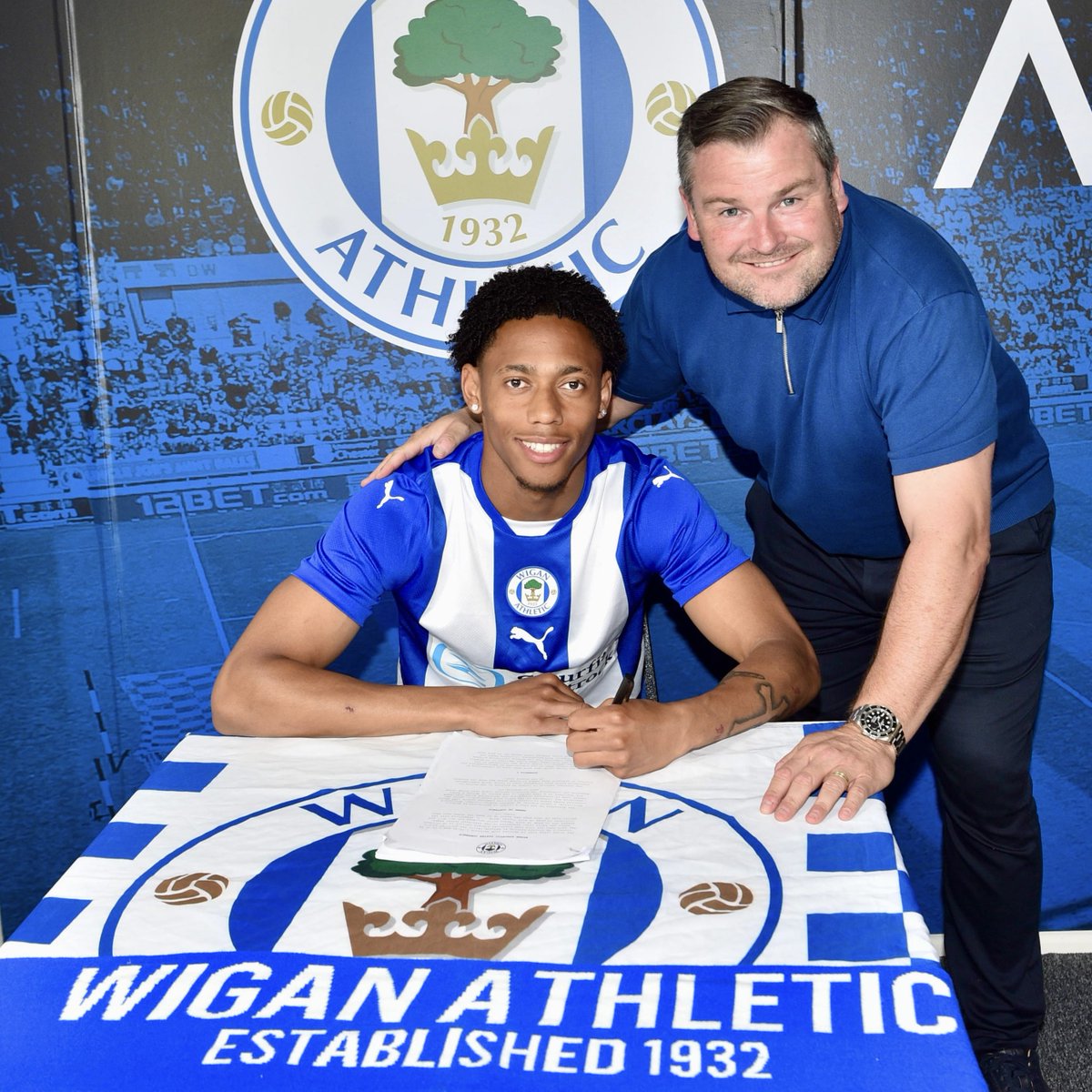 Catch Maleace Asamoahโs first interview as a Tic! ๐ฃ๏ธ #wafc ๐ตโช๏ธ