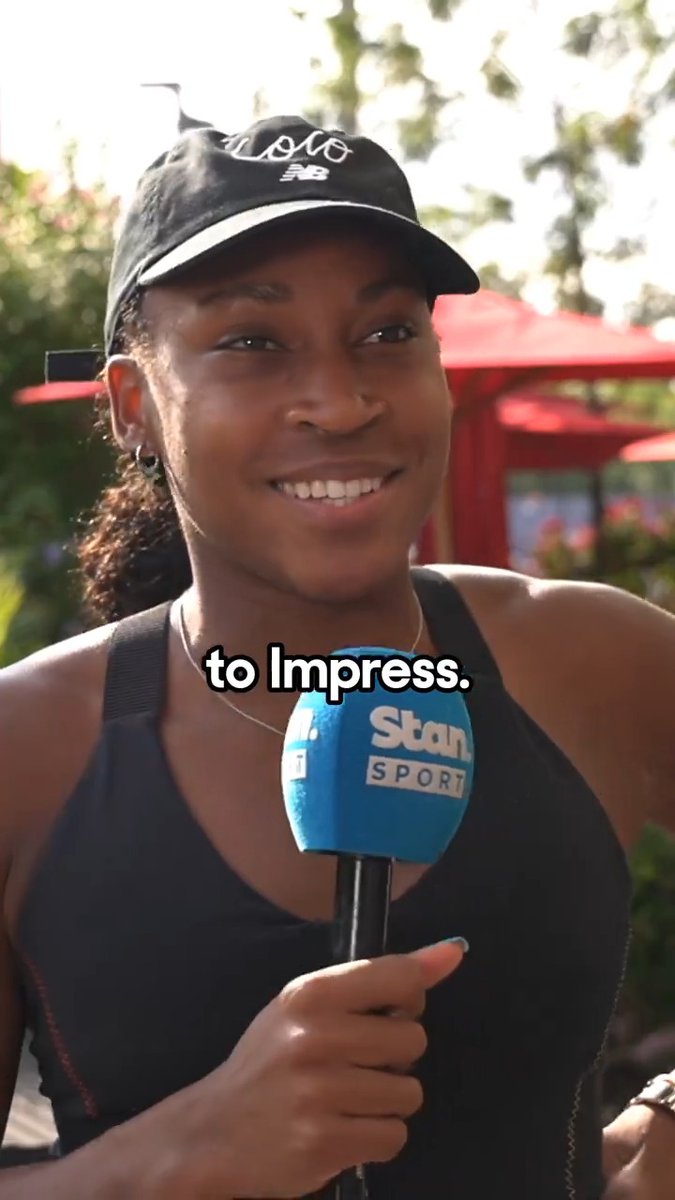 Coco came to play 🌟🌟🌟 Roblox #USOpen Coco Gauff 🎥 Stan Sport