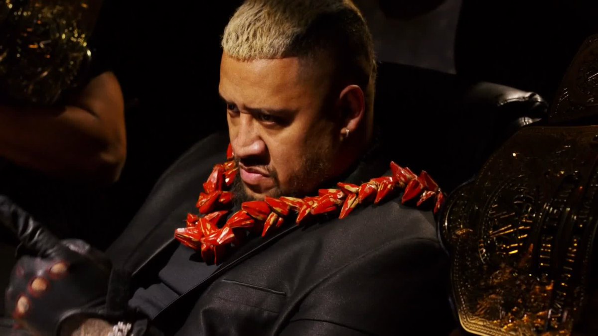 "Whoever is the champion after tomorrow, the Tribal Chief is coming for you.” The champion of tomorrow’s Undisputed WWE Title Match at #WWEBash in Berlin better keep their head on a swivel! #SmackDown