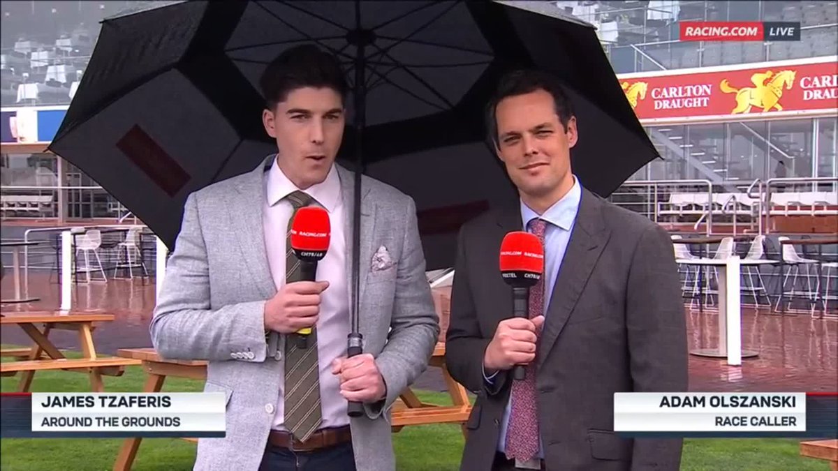 Adam Olszanski prepares to call his first G1 for 👏 He's in Mr Brightside's corner 💪 Our thoughts are with Matt Hill & his family.