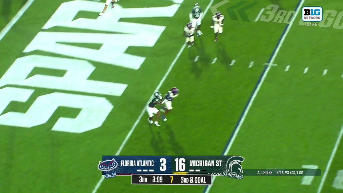 Aidan Chiles is undoubtedly the worst QB in the Big10 &amp; we’re only in Week One