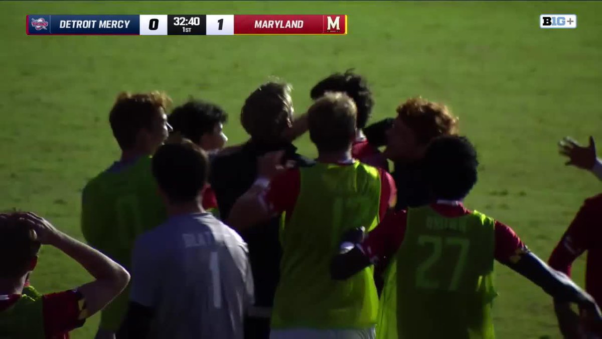 FROM BEHIND HALFWAY!!! ARE YOU KIDDING US?!?! 🫨 #NCAASoccer #SCTop10 x 🎥 B1G+ / Maryland Men’s Soccer 🐢