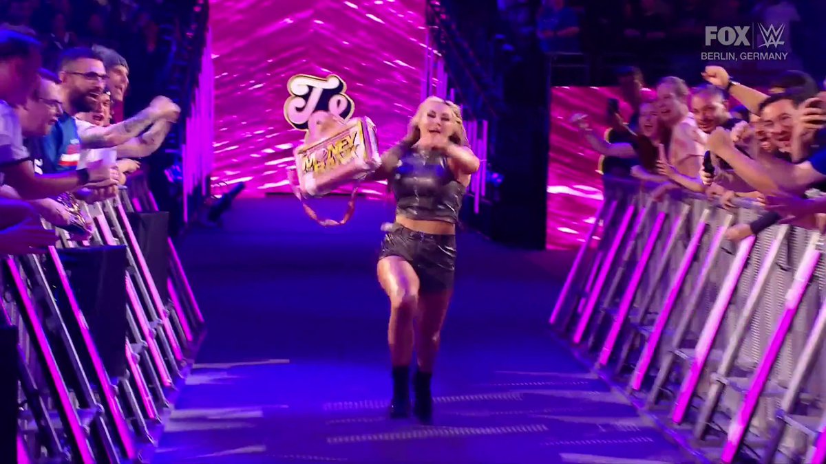 Is Tiffany Stratton going to cash-in? 🤯 #SmackDown