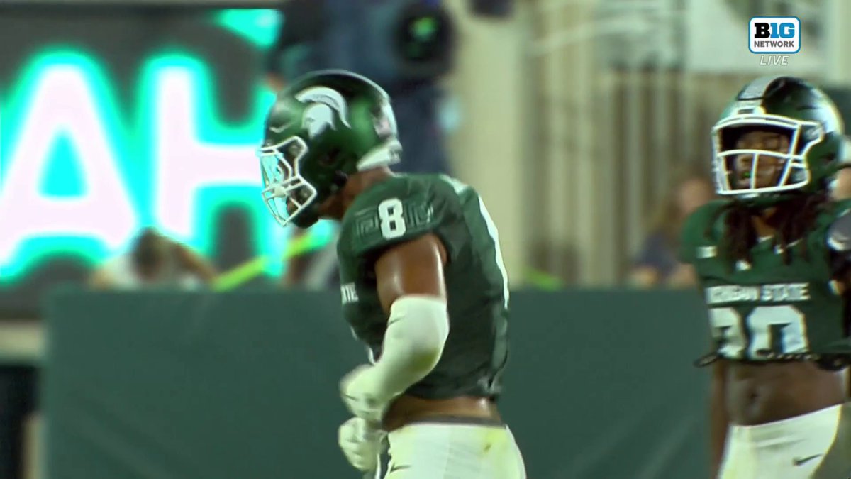 What a stop by Michigan State. They needed this BAD