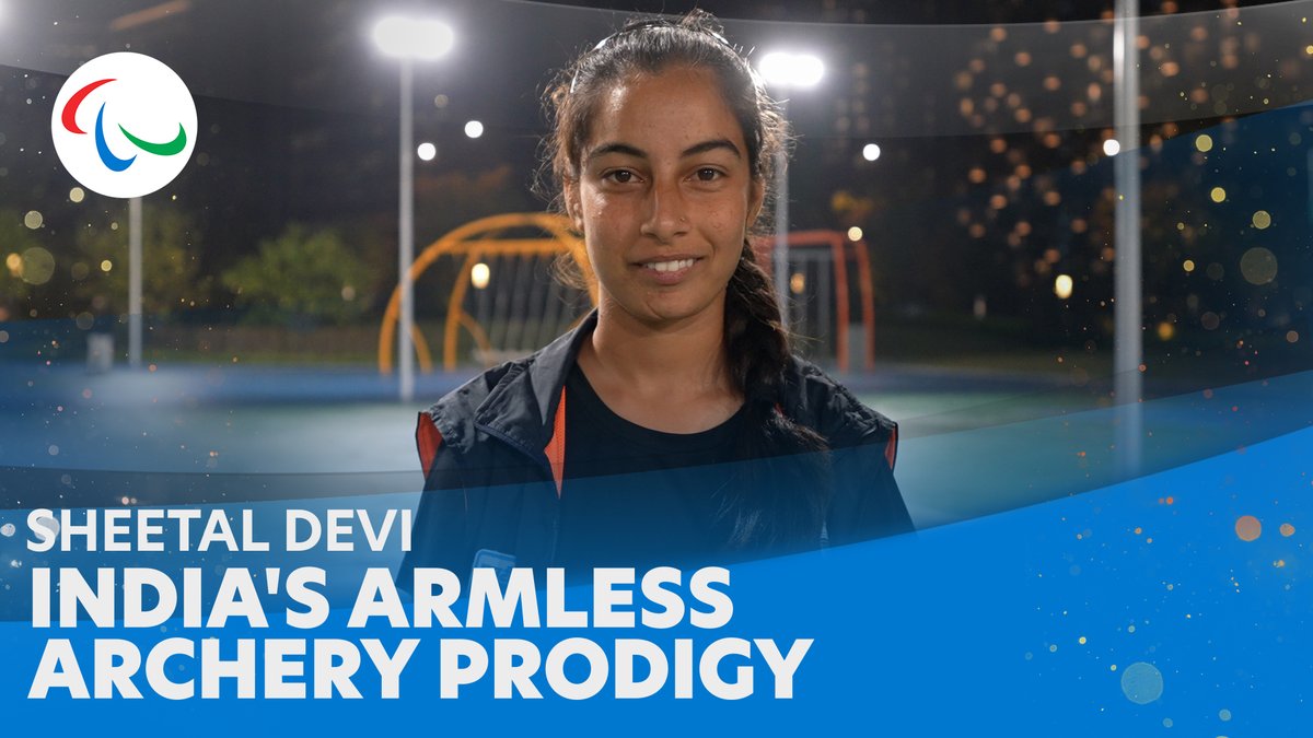 "If I can do it , anyone can do it. Just need to work hard " - Sheetal Devi 🎥