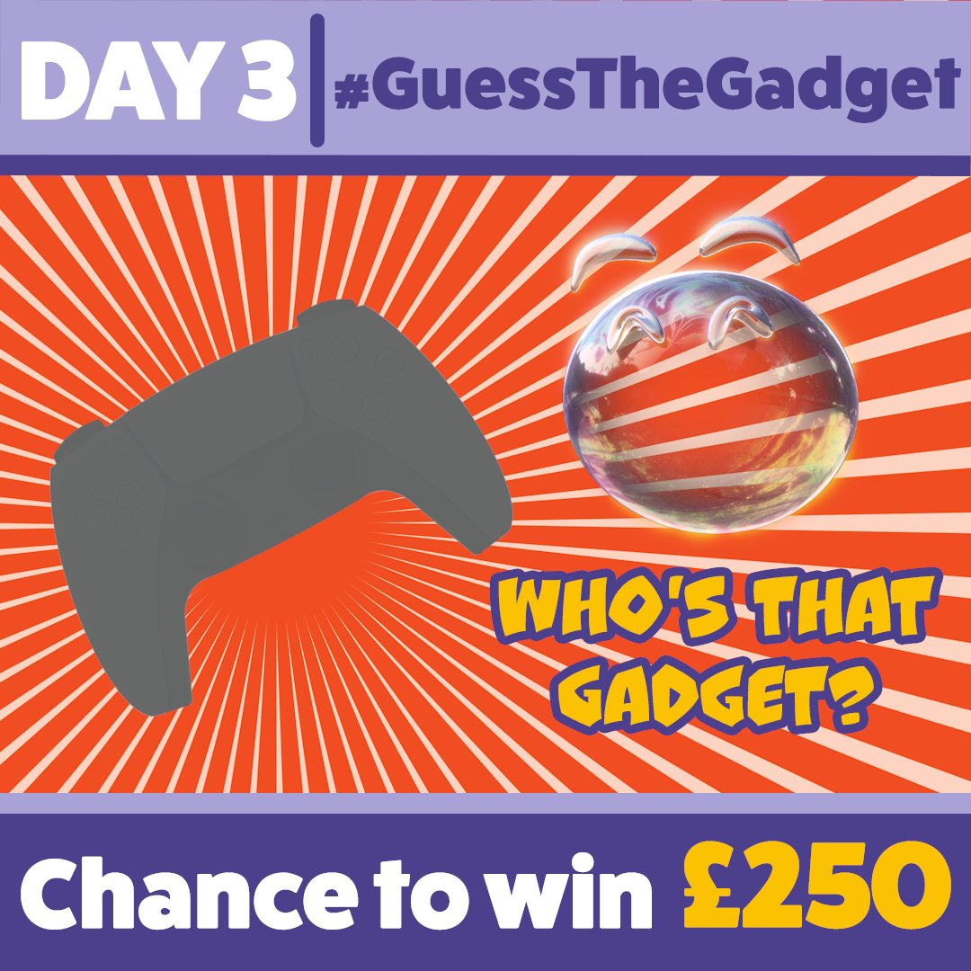 🎮 Guess The Gadget #PrizeDraw - Day 3 For a chance to #WIN £250: ✅ Reply with hashtag #GuessTheGadget3 &amp; tell us which console controller you think this is! ✅ Follow us ✅ Retweet this Day 3 of draw closes @ 23:59 31.08.24. UK&amp;18+ only. T&amp;Cs apply: