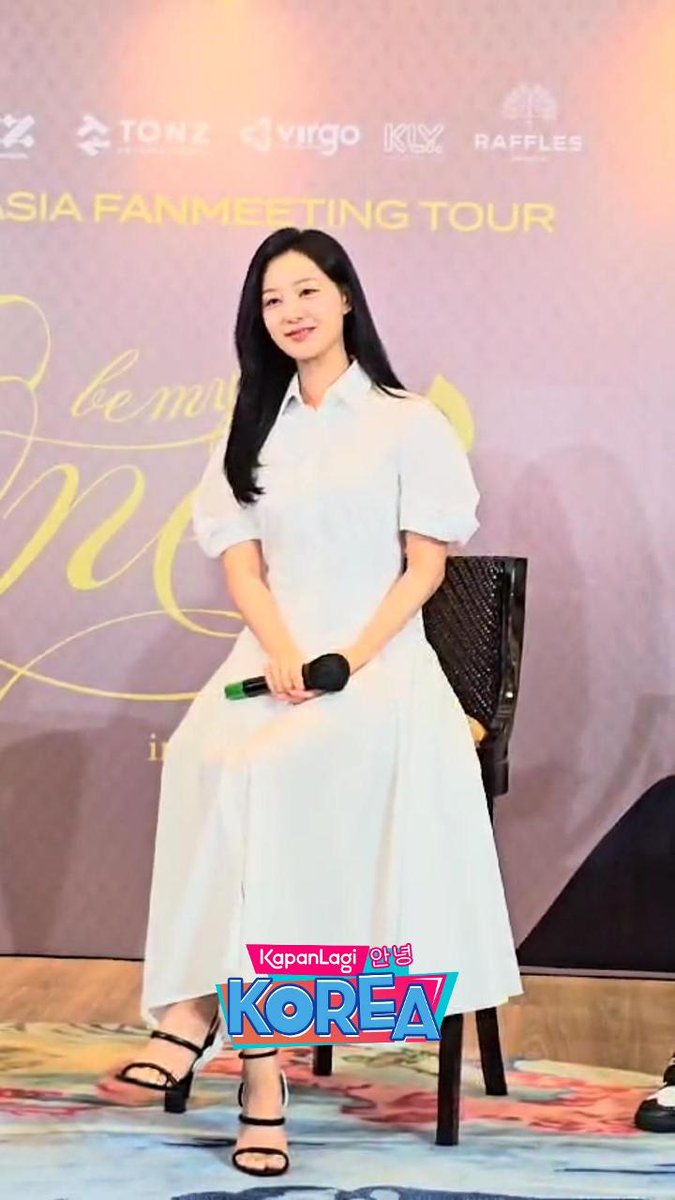 Kim Ji Won bilang sangat menantikan Fan Meeting di Jakarta, sayang mami 🫶 kapanlagicom Virgo Entertainment #KIMJIWON #BE_MY_ONE #KimJiwonAtJakarta