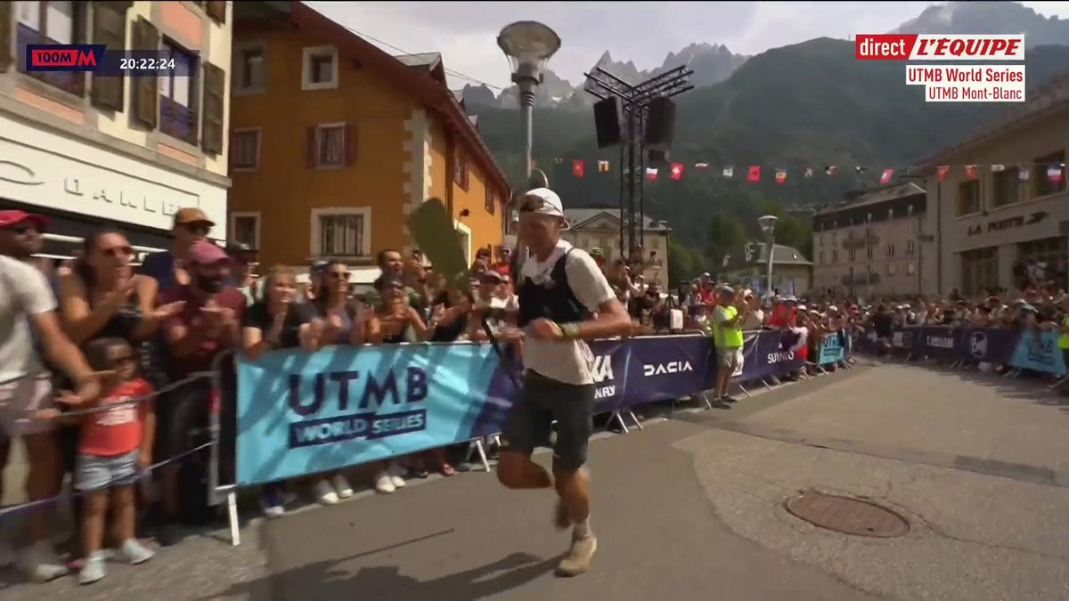 Le Français Baptiste Chassagne termine deuxième de l'UTMB Mont Blanc ! #UTMB2024