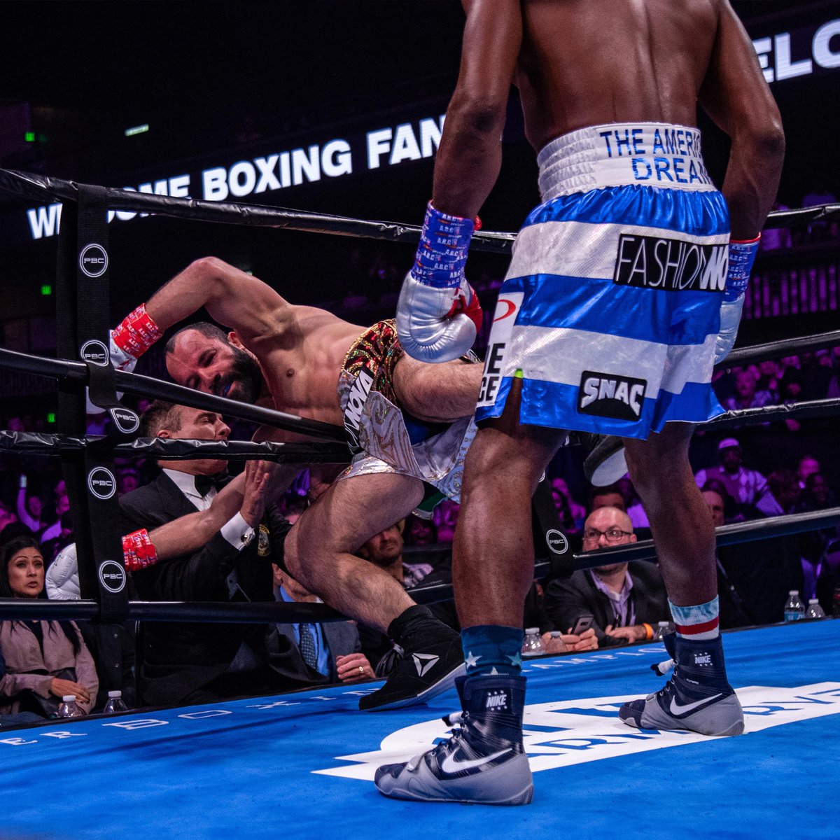 .@LaraBoxing wanted revenge for his loss to Canelo. "Everyone knows I won. I will take it out on Ramon." That's exactly what he did. 📺 Watch Lara vs Alvarez for today's PBC Fight Anniversary ahead of #LaraGarcia on Sept. 14:
