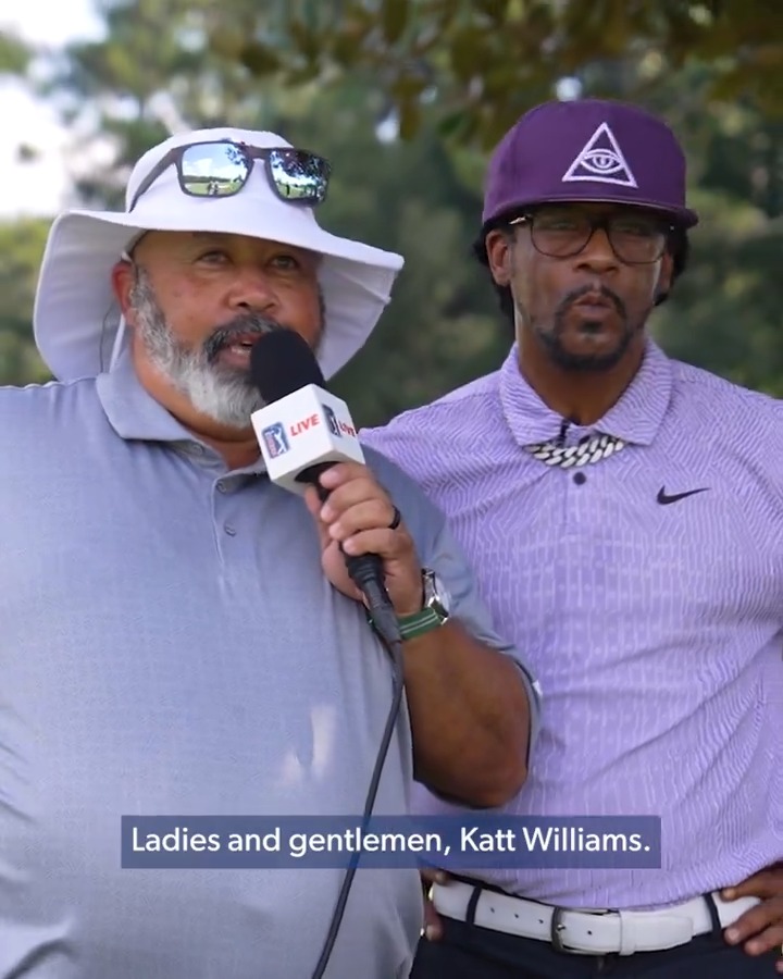 Katt Williams the Golf Commentator 🎙️ The comedy legend joined the PGA TOUR LIVE broadcast TOUR Championship during his second stop of this year's #FedExCup Playoffs.