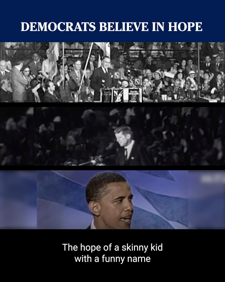 Democrats believe in hope 💙