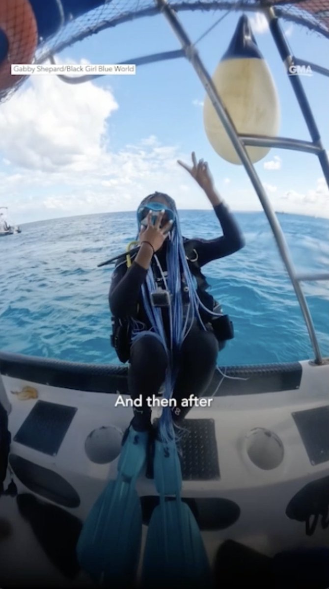 Gabby Shepard, aka Black Girl Blue World, is making waves in the scuba community by showing why representation matters. Her videos encourage more Black women to dive in and explore the underwater world. Gabby’s impact reminds us that every space should reflect our diversity!