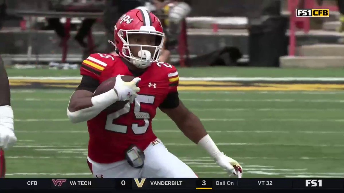 "HOME FREE!" Nolan Ray TO THE ENDZONE! 🔥 Touchdown Maryland Football!