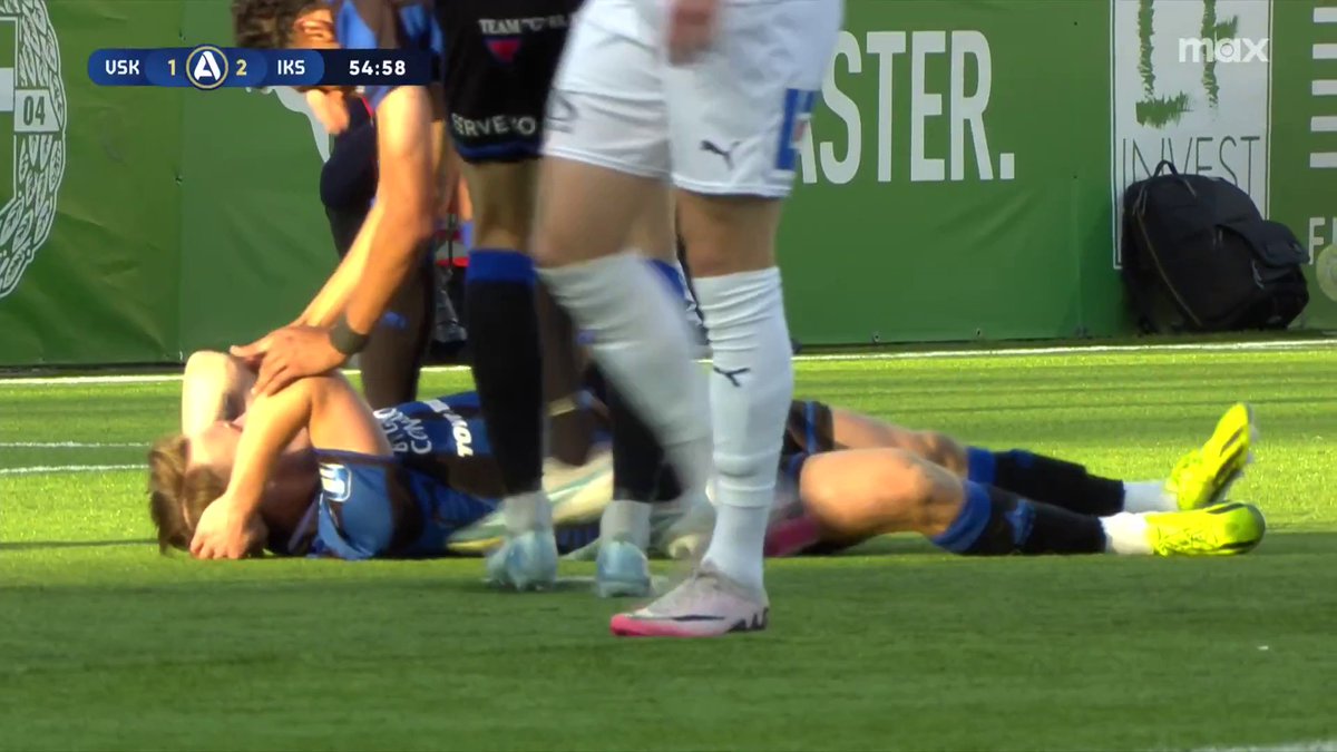 IK Sirius gör 2-1! Bortalaget är åter i ledningen mot VSK efter samspel av Noel Milleskog och Jocke Persson 🔵⚫ 📲 Se matchen på Max