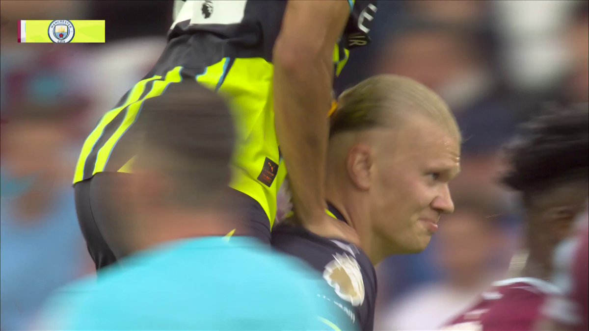 Unstoppable. ๐ค Erling Haaland with a thunderous strike ๐ฉ๏ธ